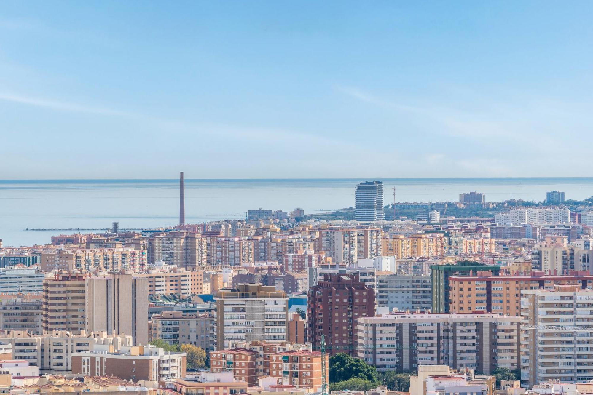 Ferienwohnung Malaga Tower View Exterior foto