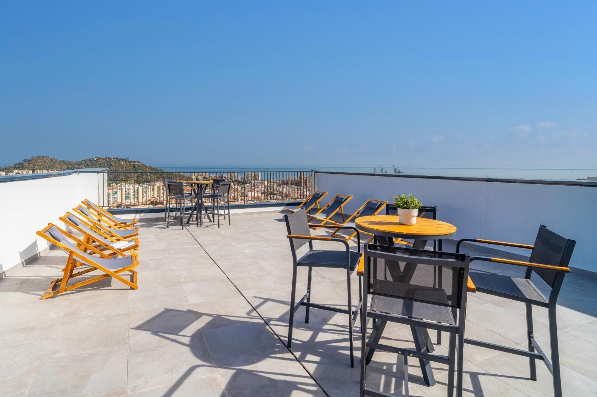 Ferienwohnung Malaga Tower View Exterior foto