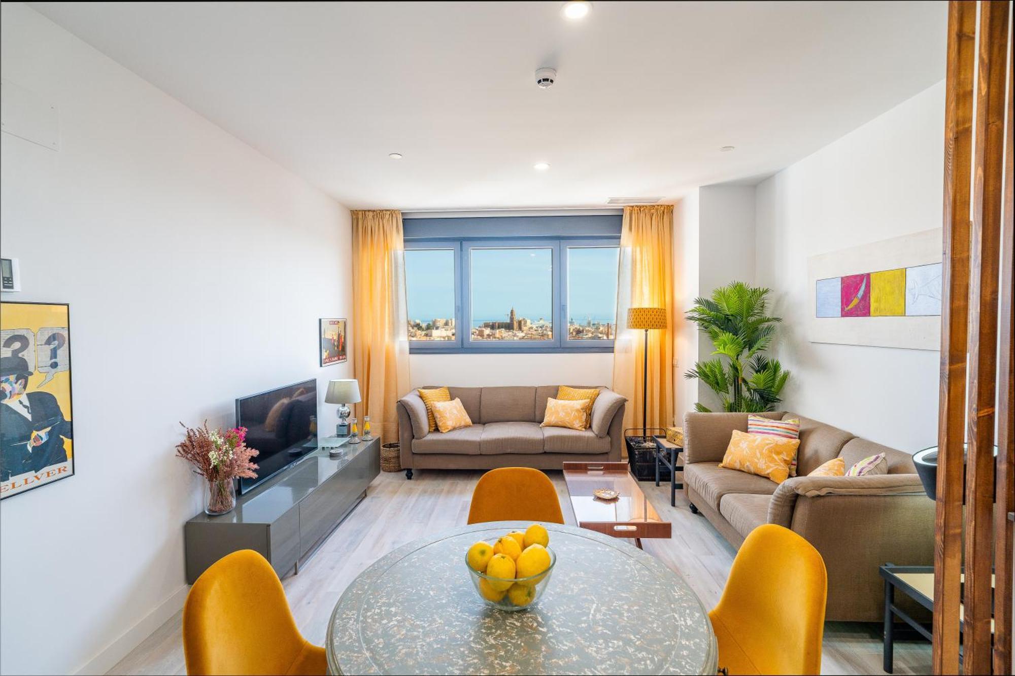Ferienwohnung Malaga Tower View Exterior foto